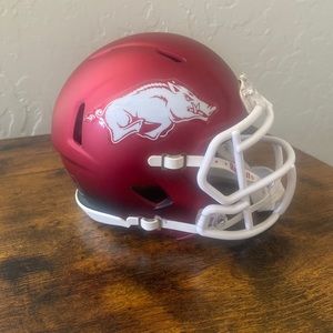 Arkansas Razorback Mini Football Helmet